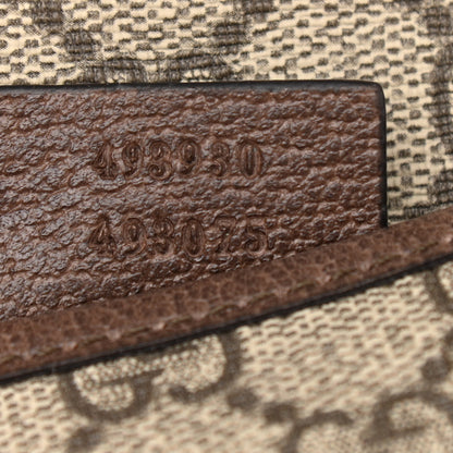 Gucci GG Supreme Monogram Neo Vintage Web Belt Bag Brown 6 of 10