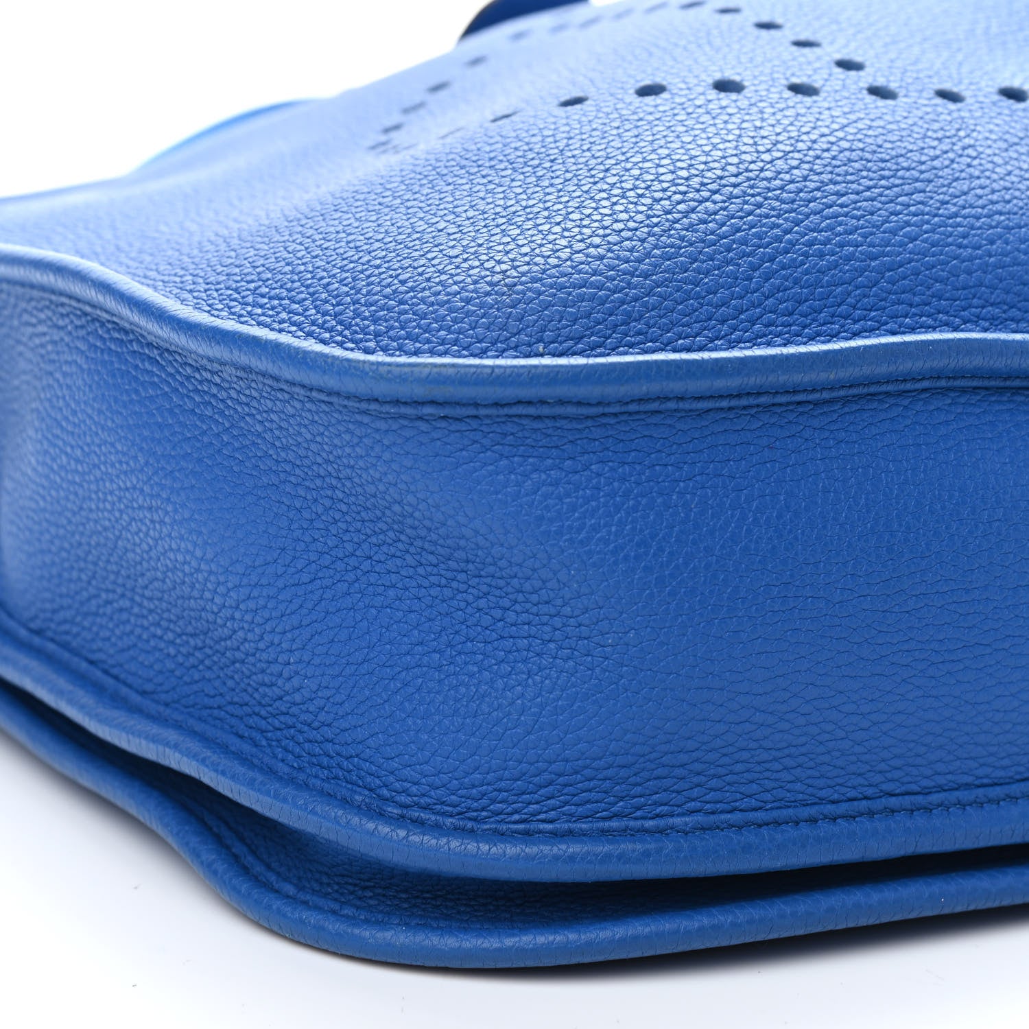 Hermes Taurillon Clemence Evelyne III PM Bleu Zellige 8 of 13