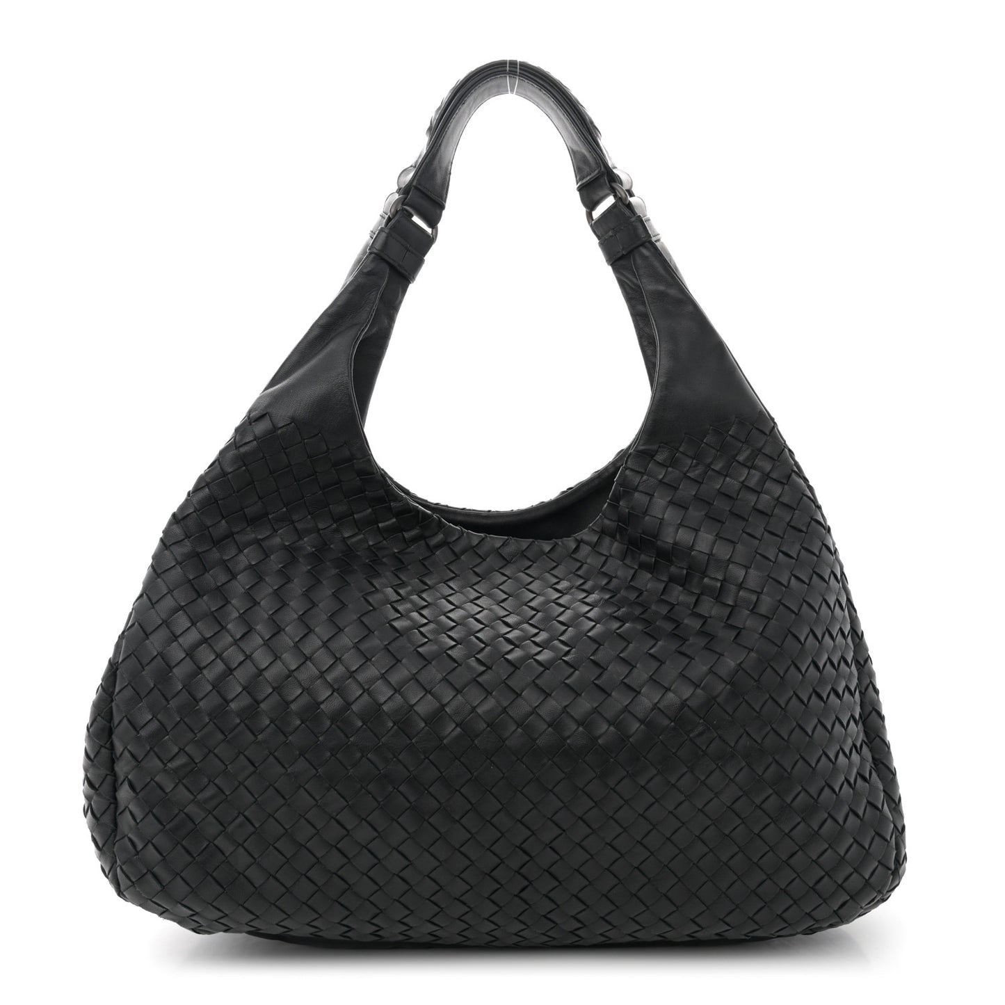 Nappa Intrecciato Large Campana Black