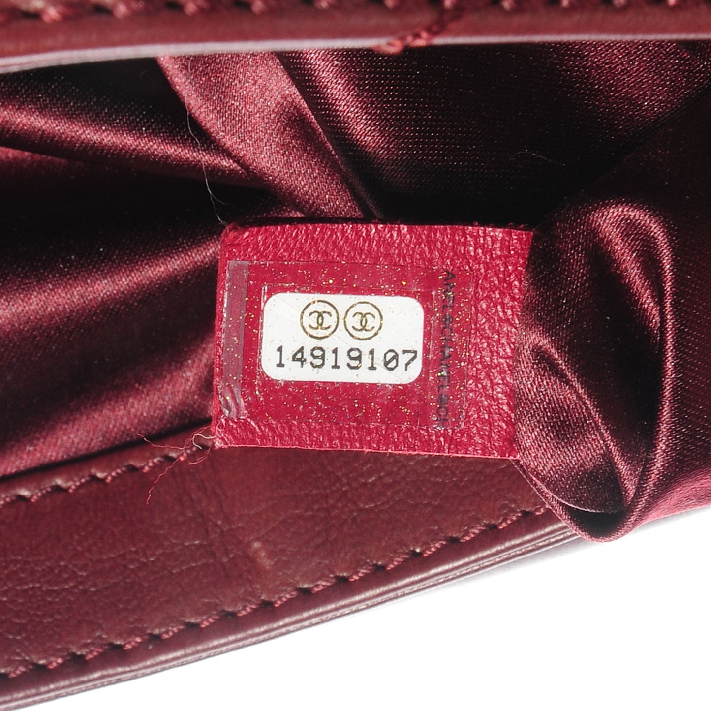 Lambskin Orient Express Flap Burgundy