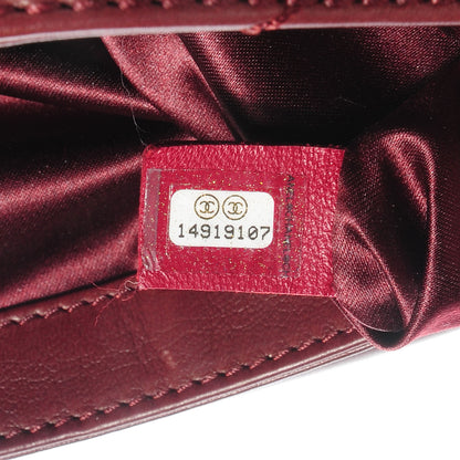 Chanel Lambskin Orient Express Flap Burgundy 8 of 8