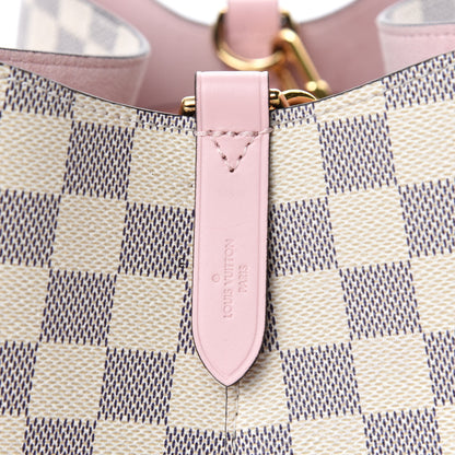 Louis Vuitton Damier Azur Neonoe MM Eau De Rose 8 of 9