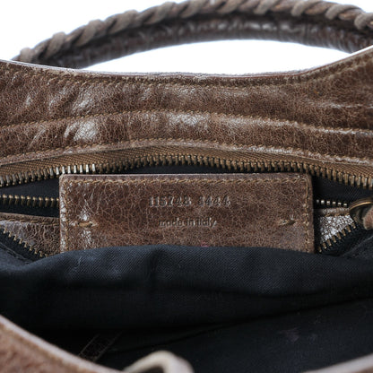 Balenciaga Chevre Classic Hardware City Olive Brown 8 of 15