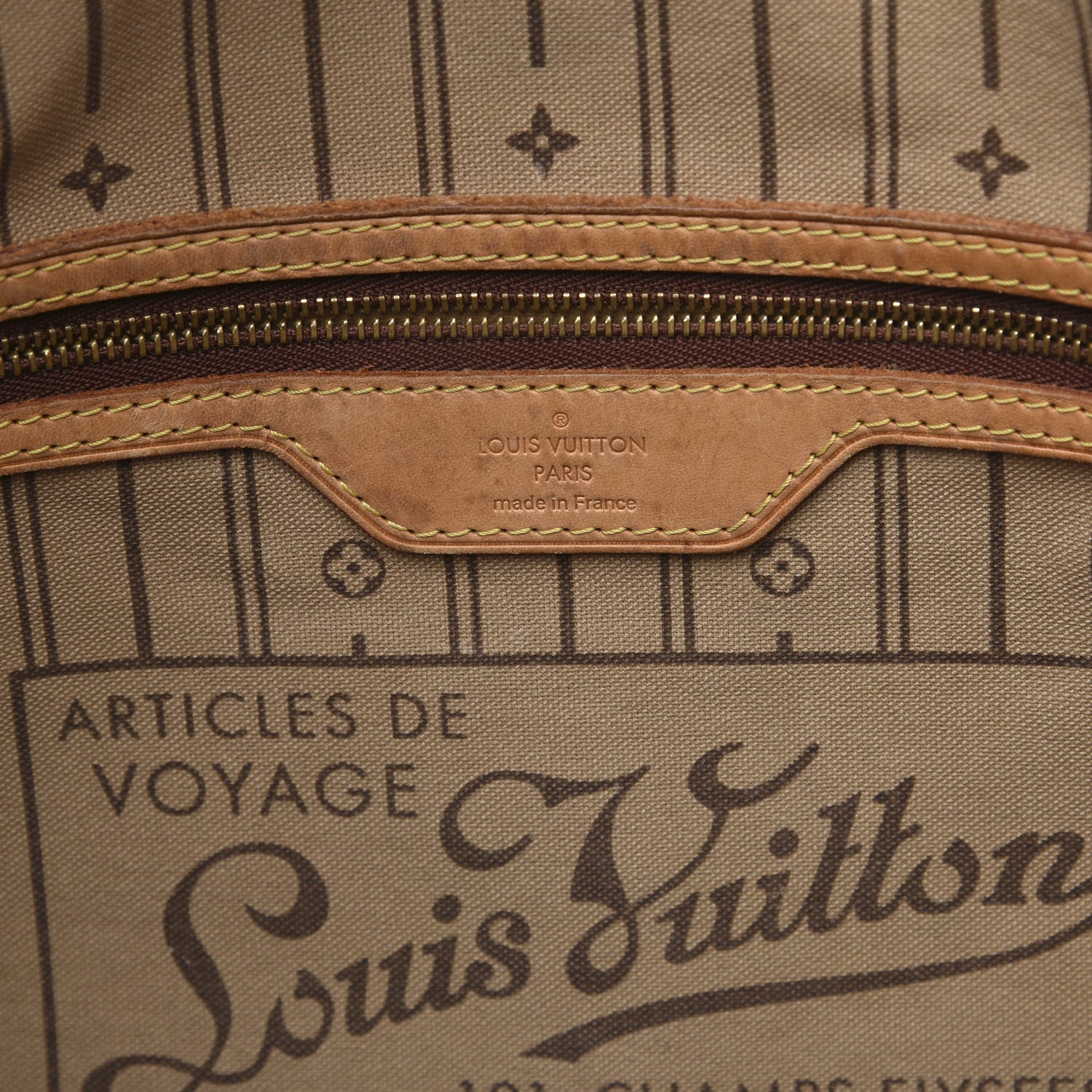 Louis Vuitton Monogram Neverfull MM 6 of 16