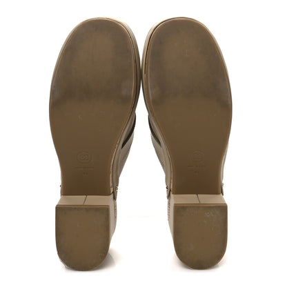 Chanel Calfskin CC Turn Lock Clogs 40 Beige 7 of 10