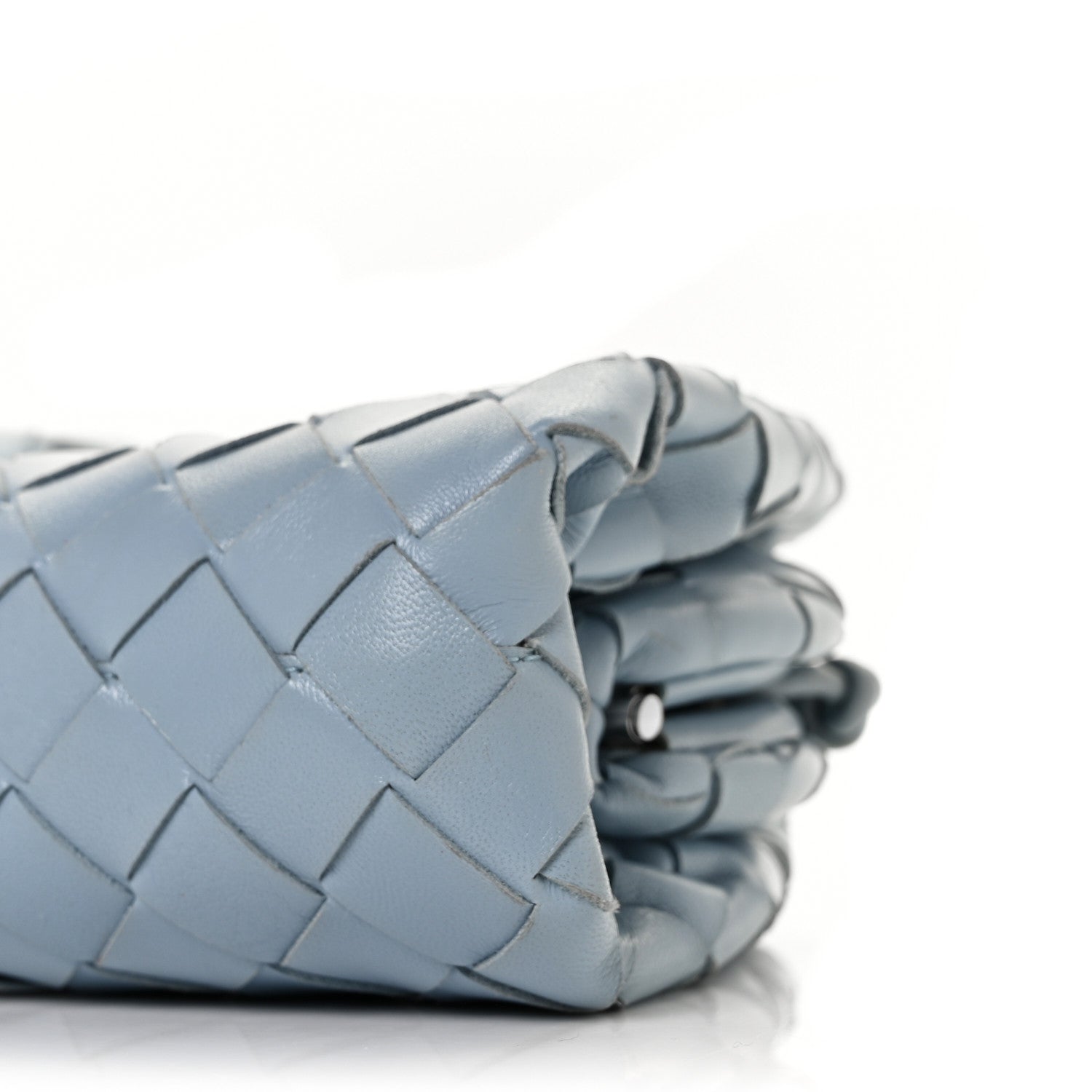 Bottega Veneta Nappa Intrecciato The Mini Pouch Ice 7 of 7