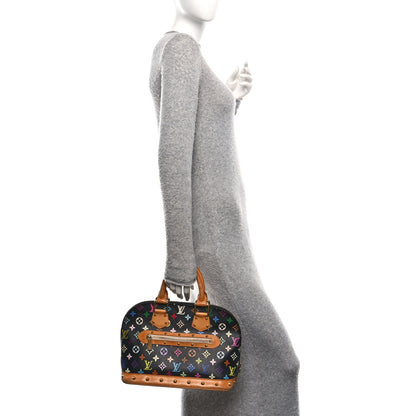 Louis Vuitton Monogram Multicolor Alma Black 2 of 10