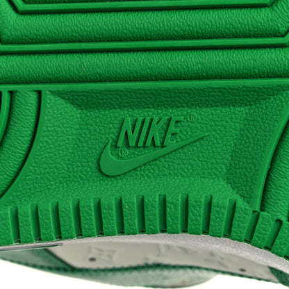 Louis Vuitton X NIKE AIR FORCE 1 Calfskin Monogram Mens Low Top Sneakers 8.5 Green 7 of 8