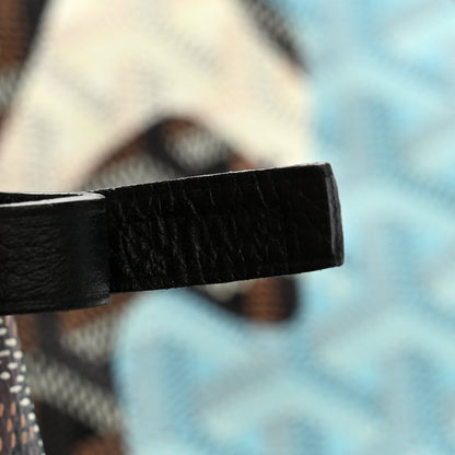 Goyard Goyardine Saint Louis Lettres Camouflage PM Black Blue 8 of 15