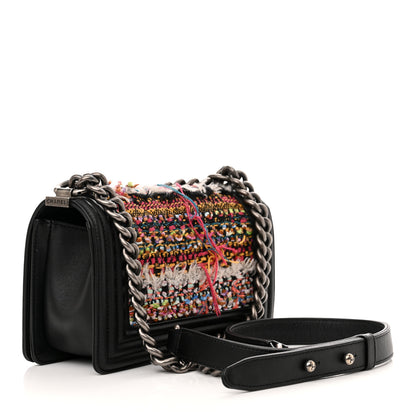 Chanel Tweed Calfskin Small Boy Flap Multicolor 3 of 10