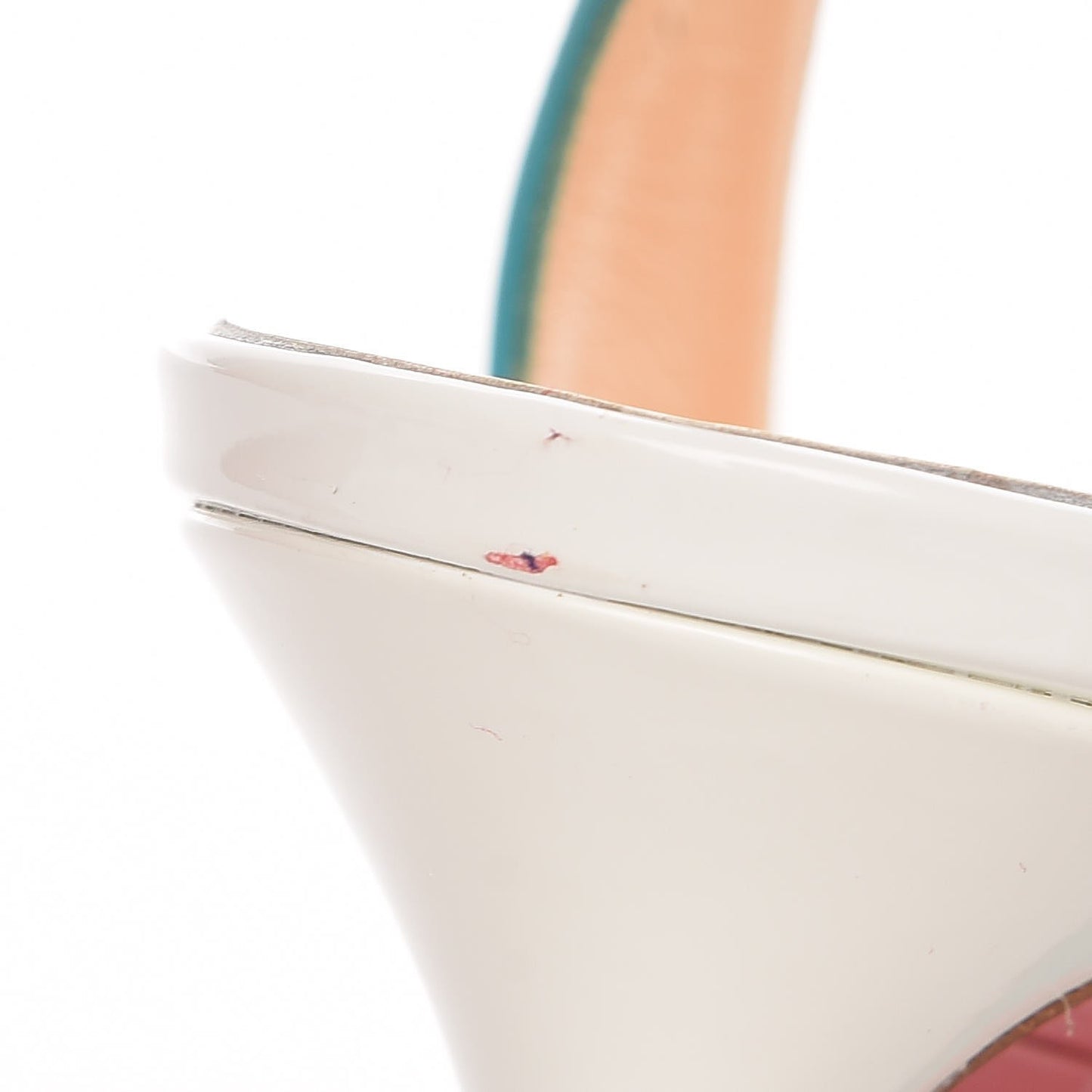 Patent Flo Sling 120 Pumps 36.5 Caraibes Canari