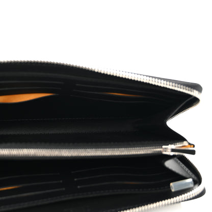 Goyard Goyardine Matignon Zip Around GM Wallet Black 5 of 8