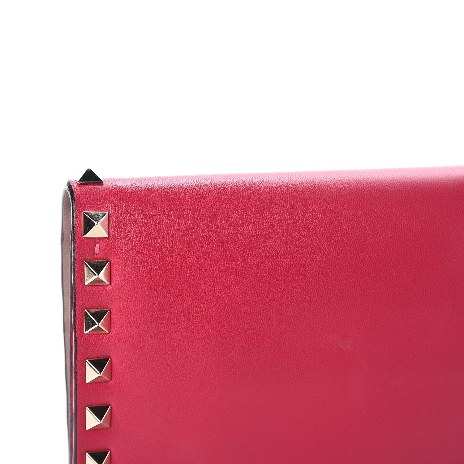 Valentino Garavani Nappa Rockstud Wristlet Clutch Cyclamin 9 of 10