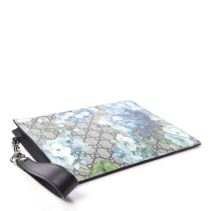 Gucci GG Supreme Monogram Blooms Messenger Blue 4 of 7