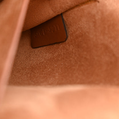 Celine Smooth Calfskin Cuir Triomphe Folco Crossbody Bag Tan 8 of 11