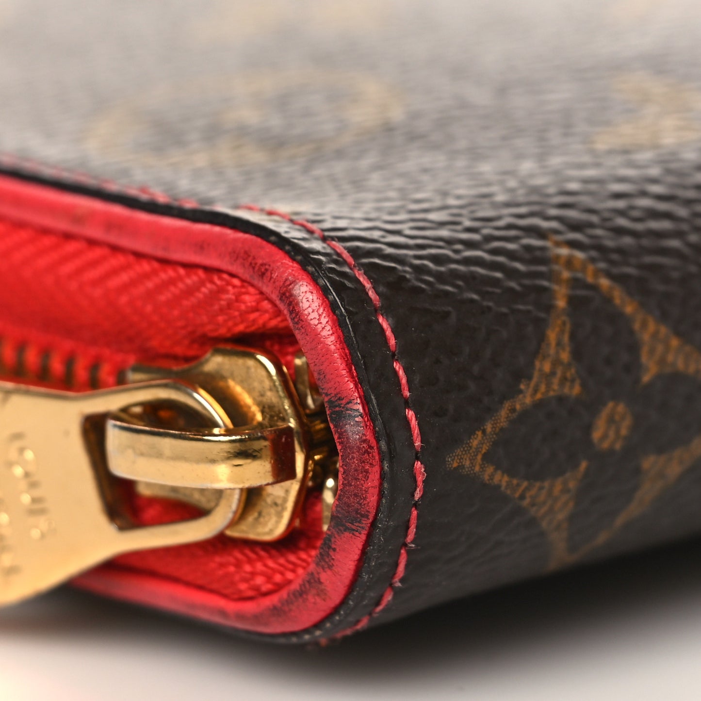 Monogram Retiro Zippy Wallet Cherry