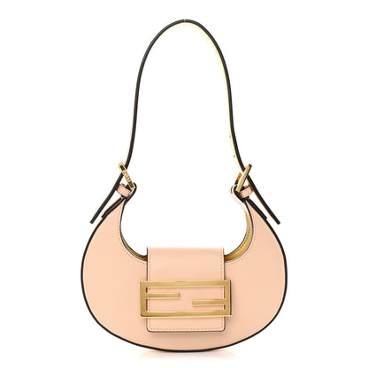 Fendi Vitello King Mini Cookie Hobo Bag Light Rose 1 of 14