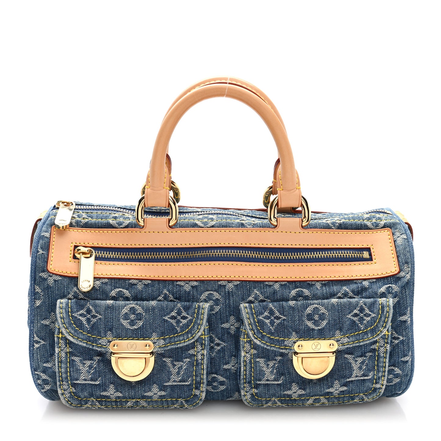 Monogram Denim Neo Speedy Blue