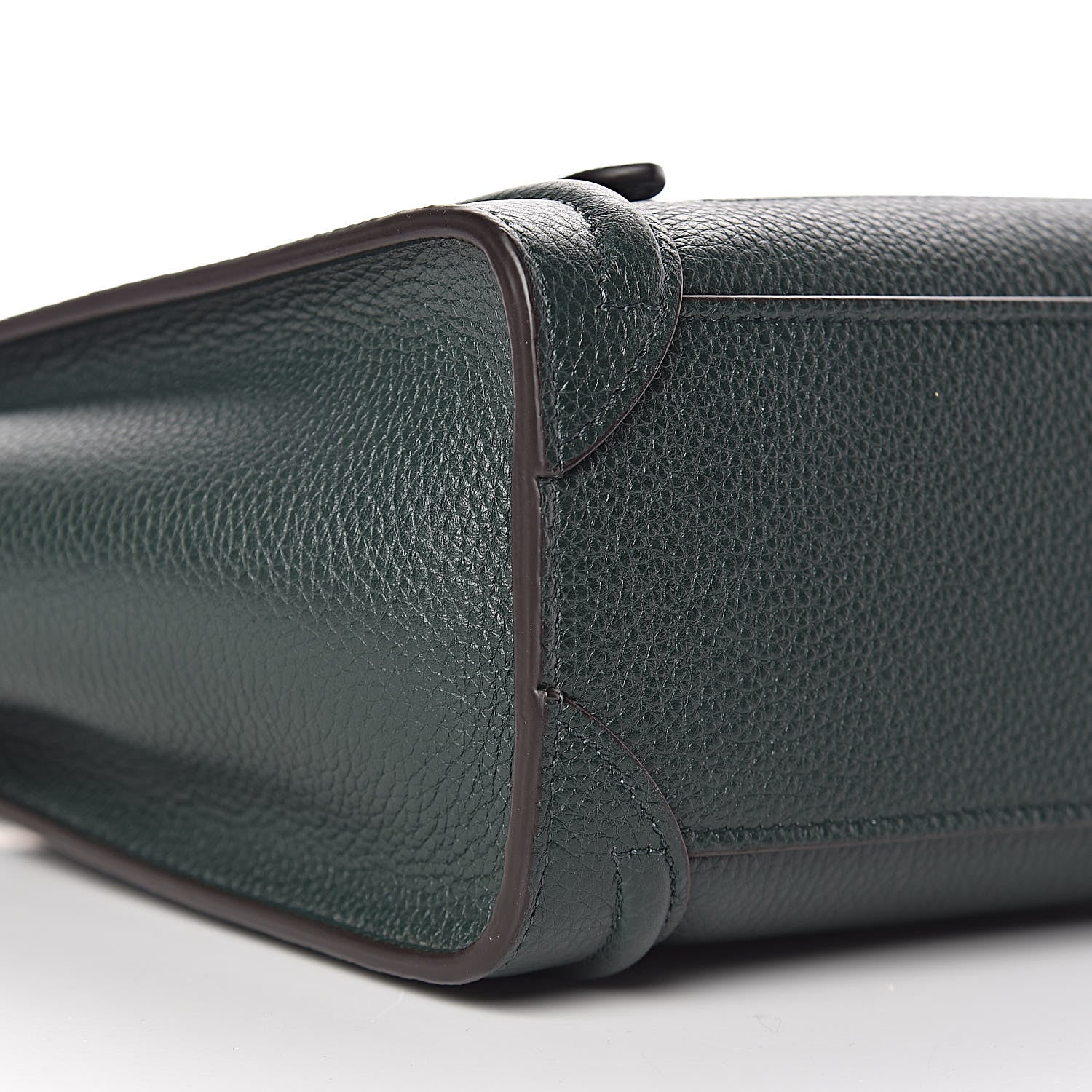 Celine Drummed Calfskin Nano Luggage Amazone 10 of 11