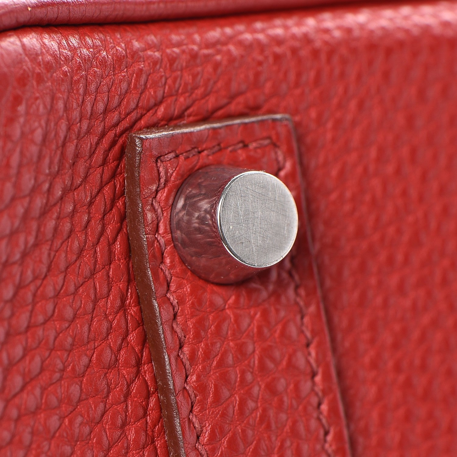 Hermes Togo Birkin 35 Rouge Garance 32 of 37