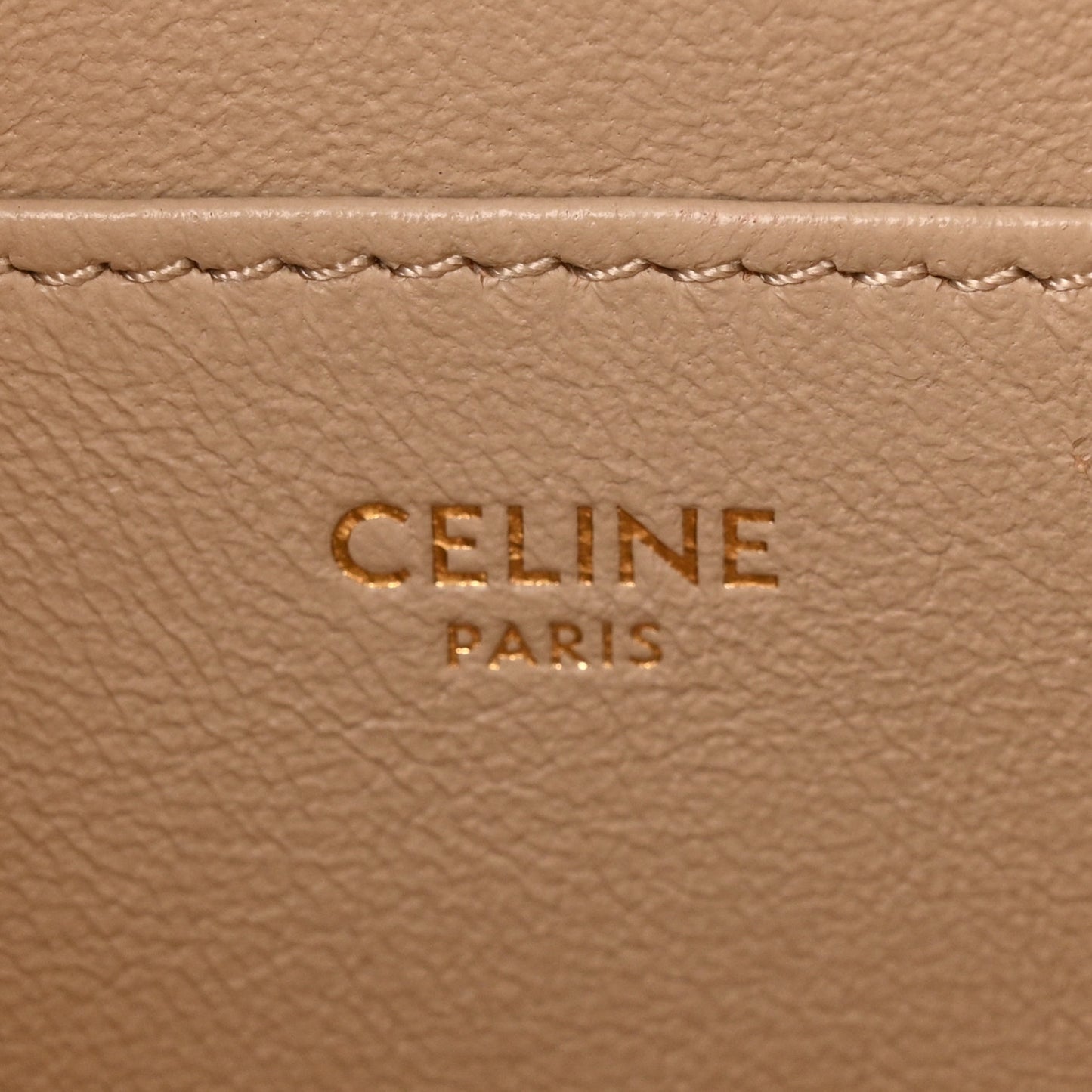 Calfskin Crecy Camera Bag Beige
