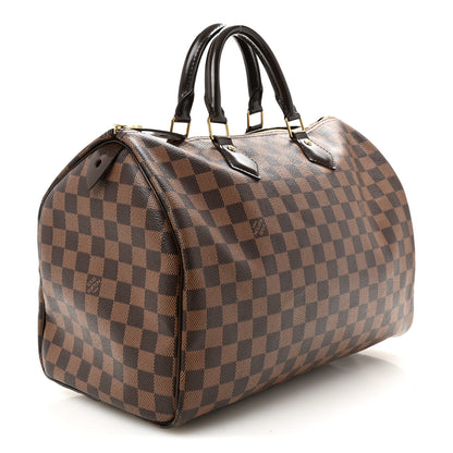 Louis Vuitton Damier Ebene Speedy 35 3 of 10