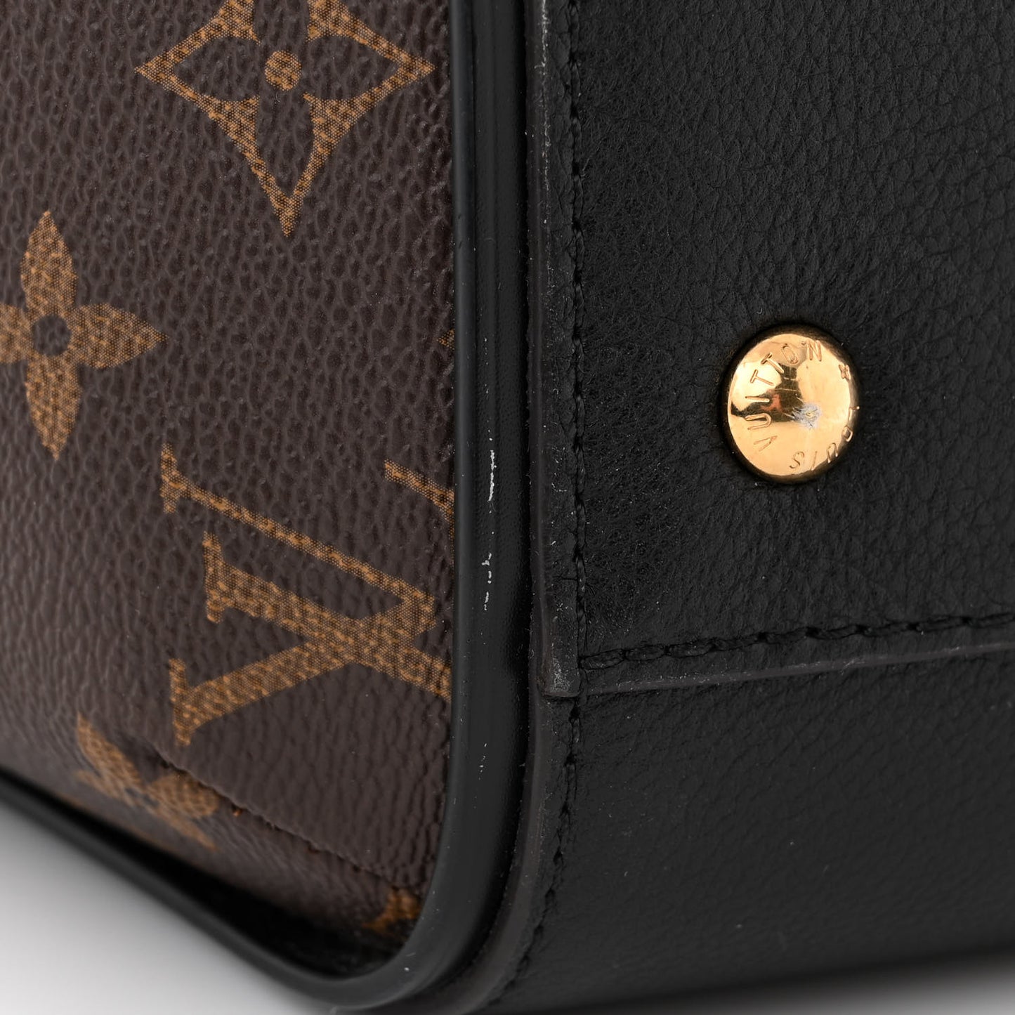 Calfskin Monogram Kimono Tote Black