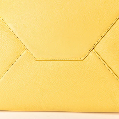 Celine Supple Calfskin Medium Horizontal Cabas Phantom Sun Yellow 11 of 12