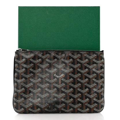 Goyard Goyardine Senat Pochette PM Black Gold 10 of 10