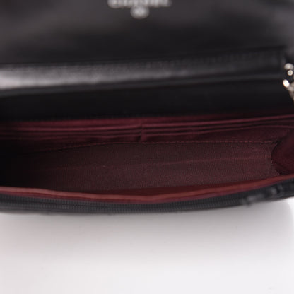 Chanel Lambskin Quilted Wallet On Chain WOC Black 7 of 12