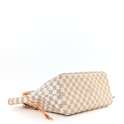Louis Vuitton Damier Azur Neverfull MM 4 of 16