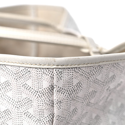 Goyard Goyardine Saint Louis PM White 17 of 19