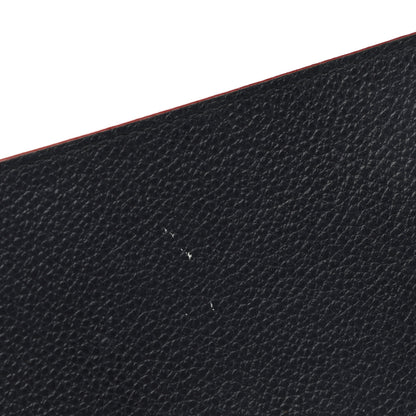 Louis Vuitton Calfskin Felicie Chain Wallet Card Holder Insert Marine Rouge 7 of 7
