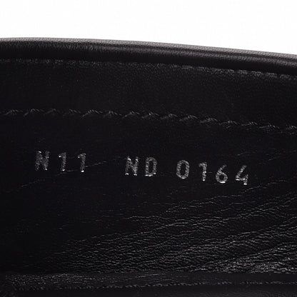 Louis Vuitton Mens Damier Infini Hockenheim Moccasin Loafers 11 Onyx 9 of 10