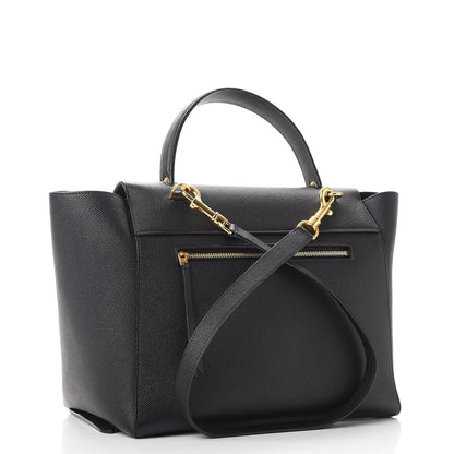 Celine Baby Grained Calfskin Mini Belt Bag Black 3 of 9
