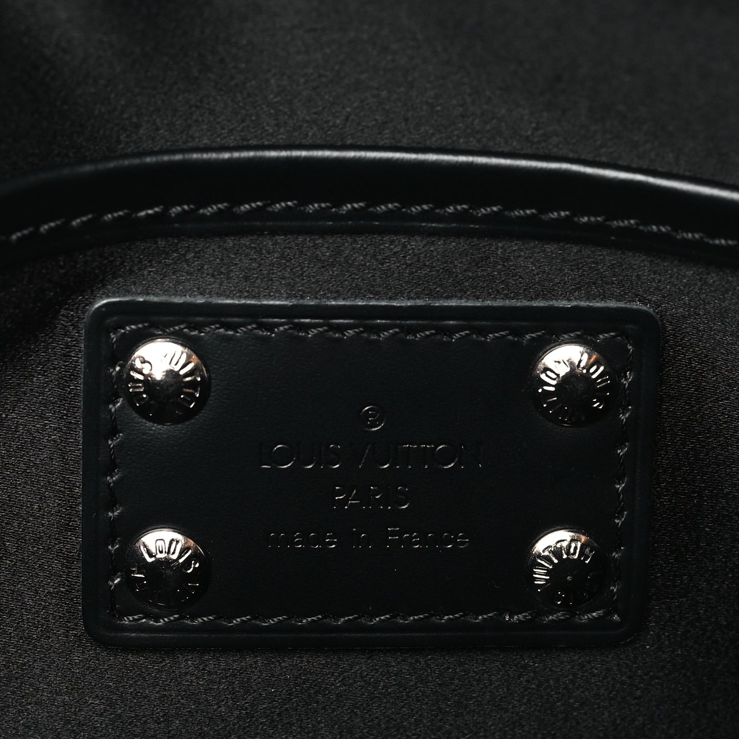 Satin Mini Monogram Conte De Fees Pochette Black