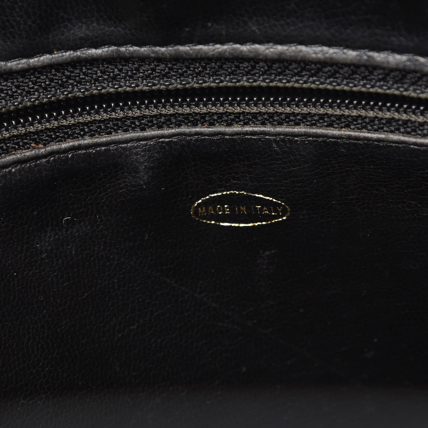 Chanel Caviar Chevron Top Handle Bag Black 7 of 14