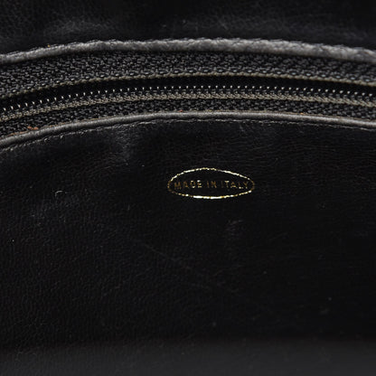 Chanel Caviar Chevron Top Handle Bag Black 7 of 14