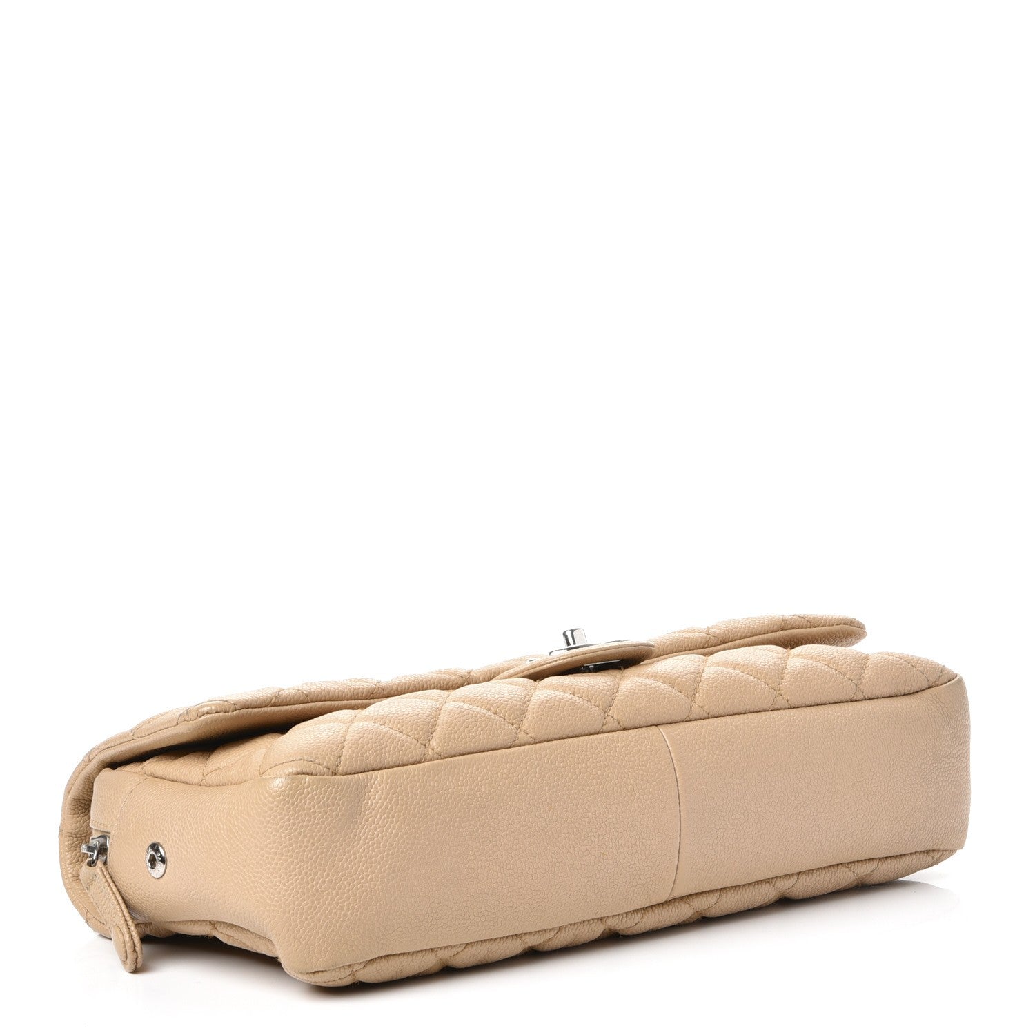 Chanel Caviar Quilted Jumbo Easy Flap Beige 4 of 8