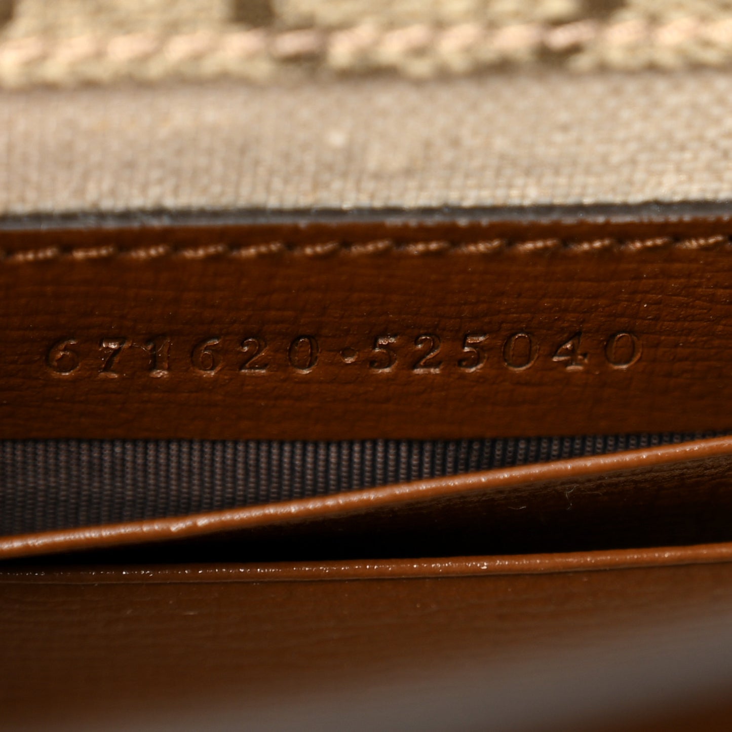 GG Supreme Monogram Azalea Calfskin Mini Retro Interlocking G Flap Shoulder Bag  Beige Ebony Brown Sugar