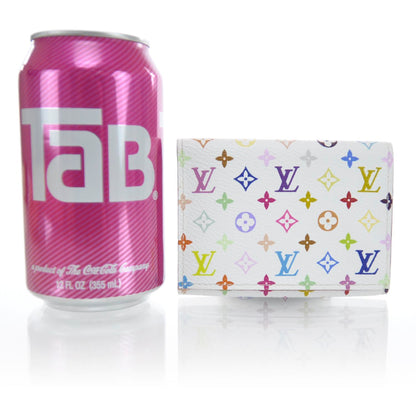 Louis Vuitton Monogram Multicolor Business Card Holder White 2 of 8