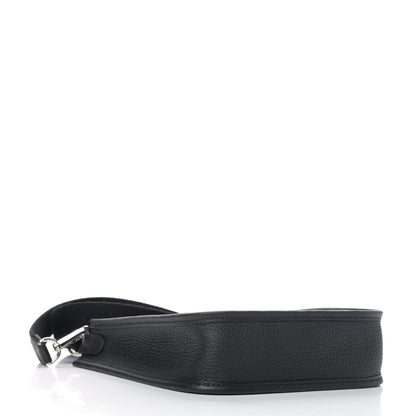 Hermes Taurillon Clemence Evelyne TPM Black 3 of 4