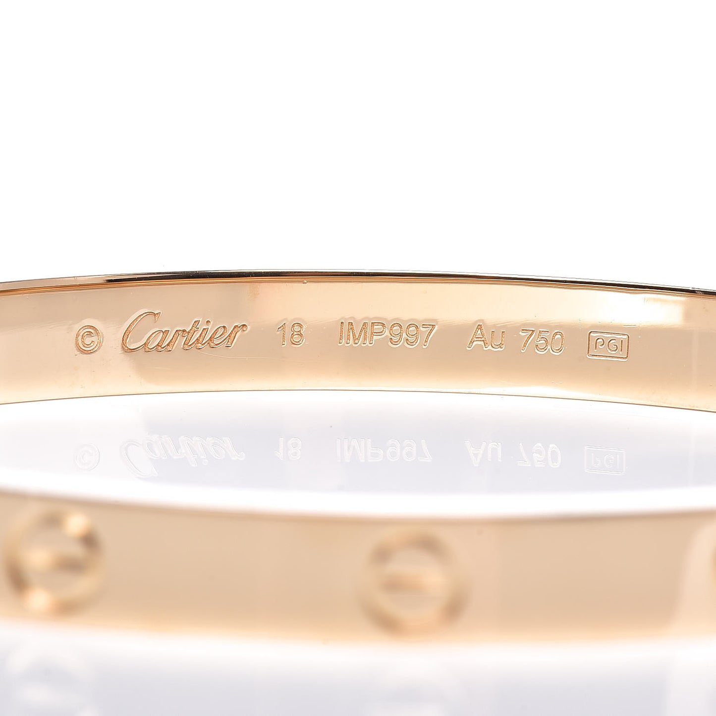 18K Yellow Gold LOVE Bracelet 18