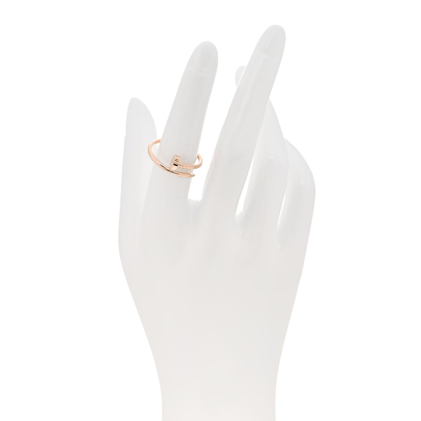 18K Pink Gold Small Juste Un Clou Ring 54 7