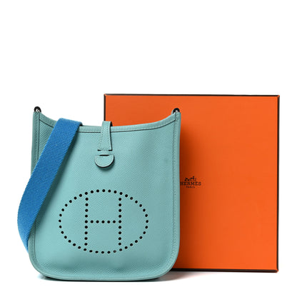 Hermes Epsom Evelyne TPM Bleu Atoll Bleu Zanzibar 17 of 17