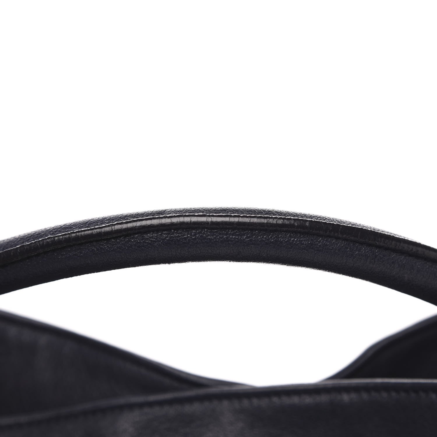 Saint Laurent Goatskin Large Roady Hobo Navy 12 of 13
