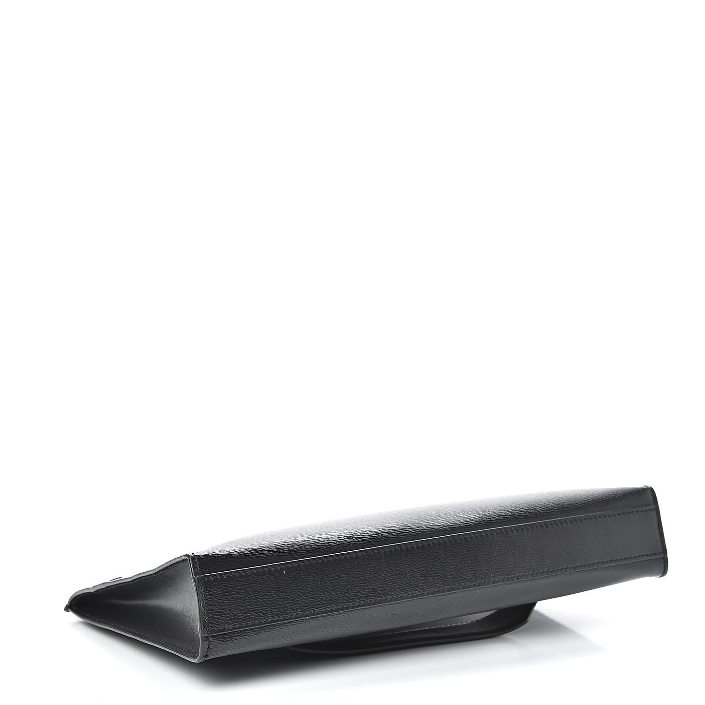 Calfskin Bee Pouch Black