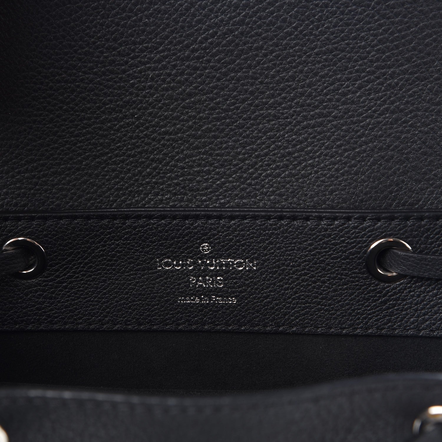 Louis Vuitton Calfskin Lockme Backpack Black 6 of 7