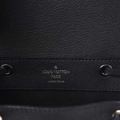 Louis Vuitton Calfskin Lockme Backpack Black 6 of 7