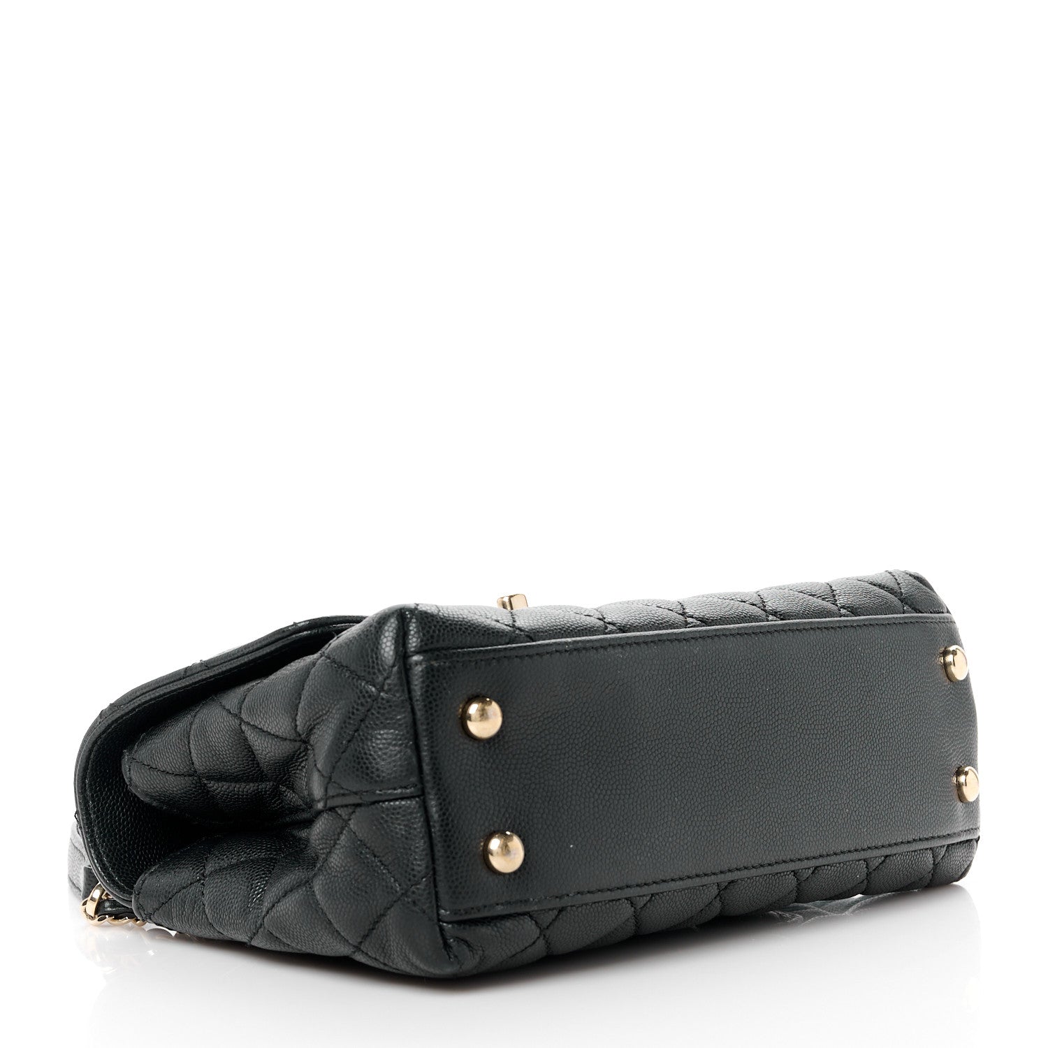 Chanel Caviar Quilted Mini Coco Handle Flap Black 4 of 11
